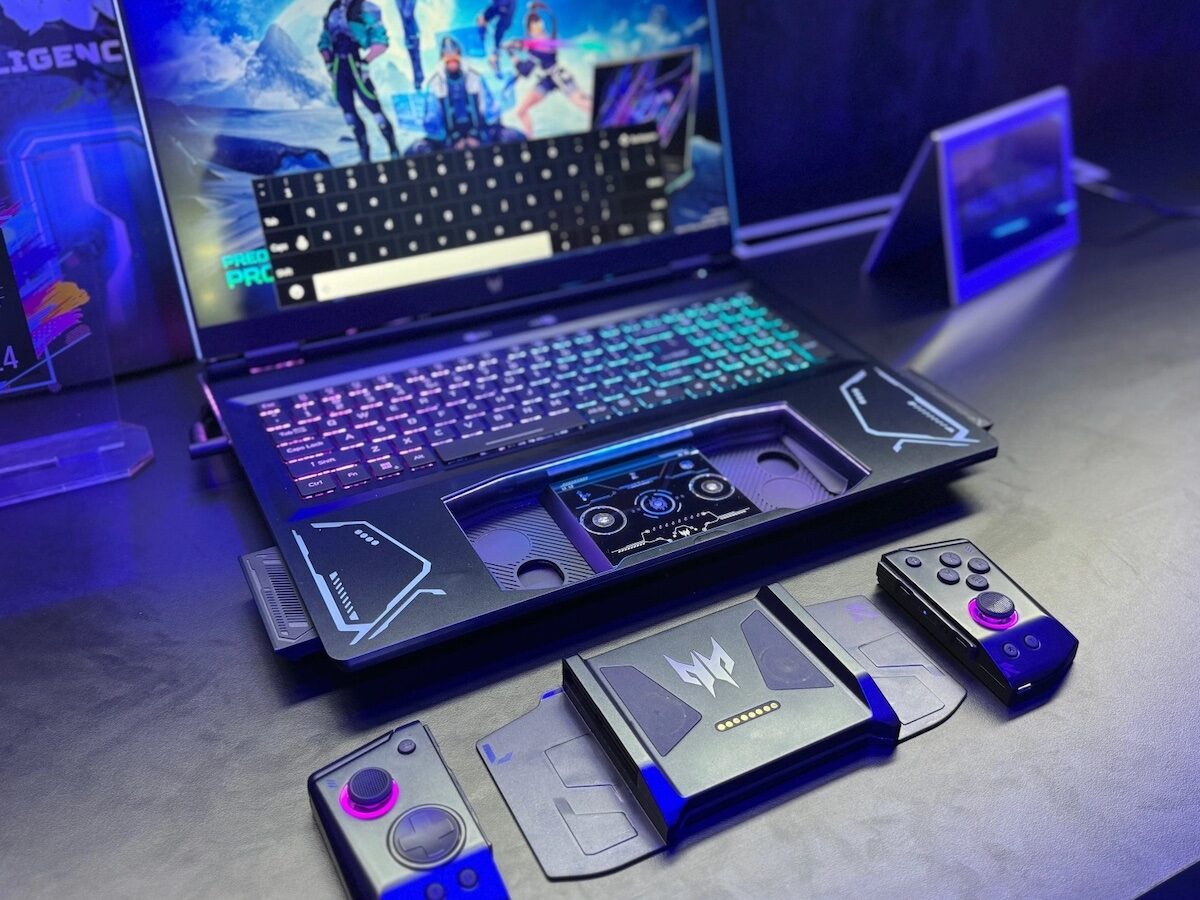 Acer Project DualPlay: Novel Gaming Laptop Concept for Dual-player Fun on Gadget Flow