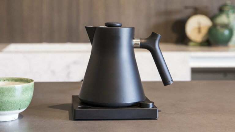 Fellow Products Corvo EKG Minimalist Electric Kettle lets you set the exact temperature