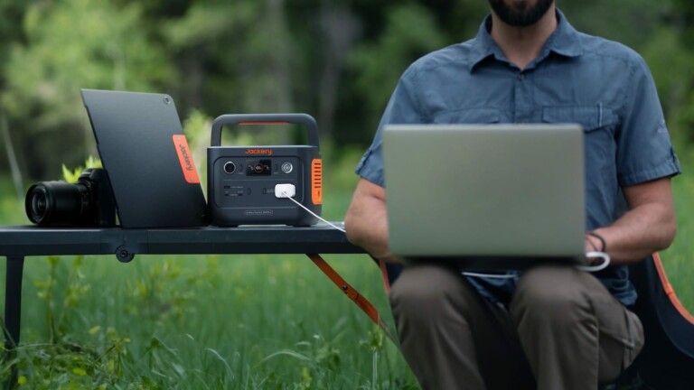 Jackery Explorer 300 Plus lightweight portable power station is great for adventures