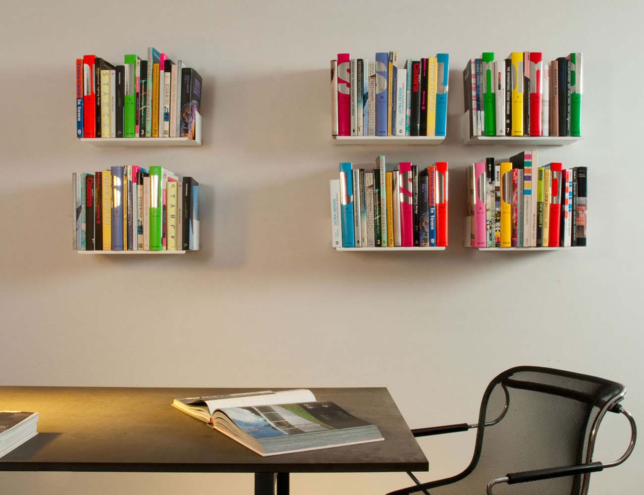 Judd Wall Shelves by TEEbooks – Keep Your Books Suspended in Air