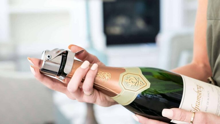 WAF Champagne Stopper: Professional Grade Wine Accessory by KLOVEO on Gadget Flow