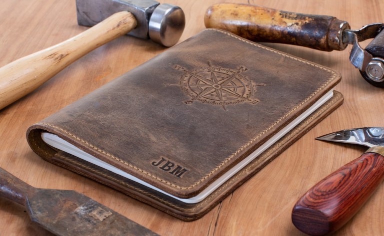 Lifetime Leather Co. Handcrafted Leather Journals come with a lifetime warranty