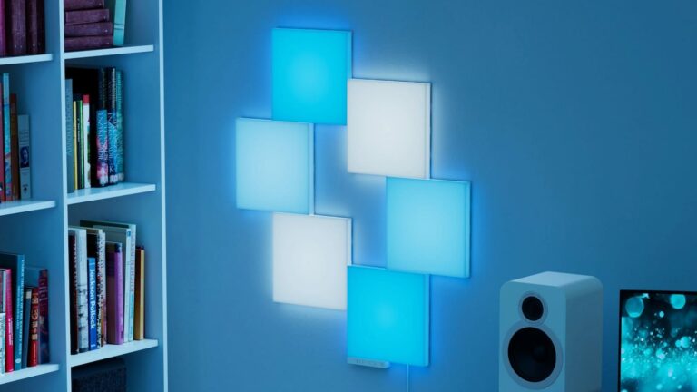 Nanoleaf Squares: Modular Light Panels with Edge to Edge Illumination on Gadget Flow