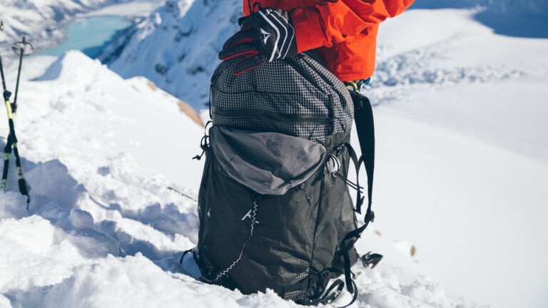 Raide LF 40L lightweight ski backpack offers plenty of space for any downhill adventure