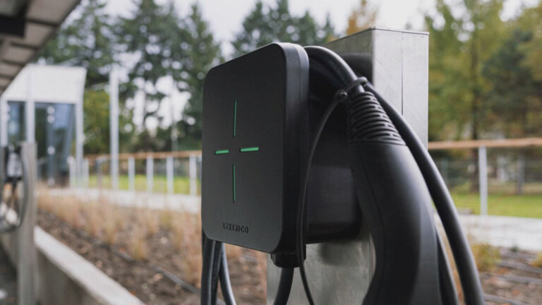 LEKTRI.CO TRI Charger Compact EV Charger Fast Charges up to 22kW by LEKTRICO on Gadget Flow